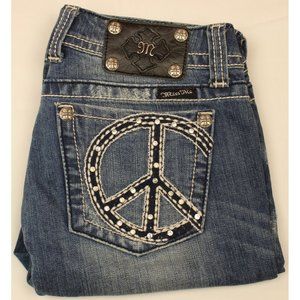 Miss Me Womens Mid Rise Easy Bermuda Embellished Shorts Size 28 JP5091BM